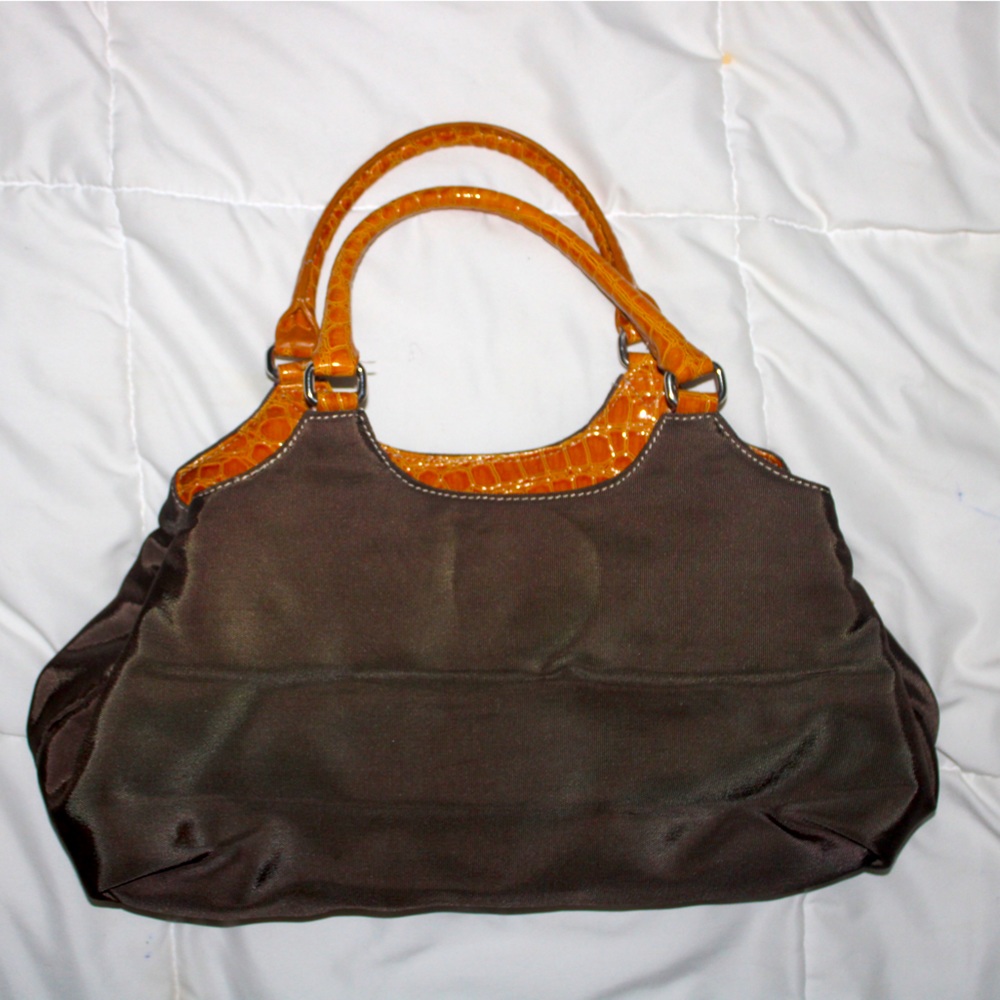 Faux Alligator Skin Purse